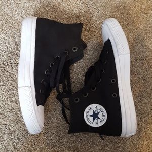 Black and White Converse